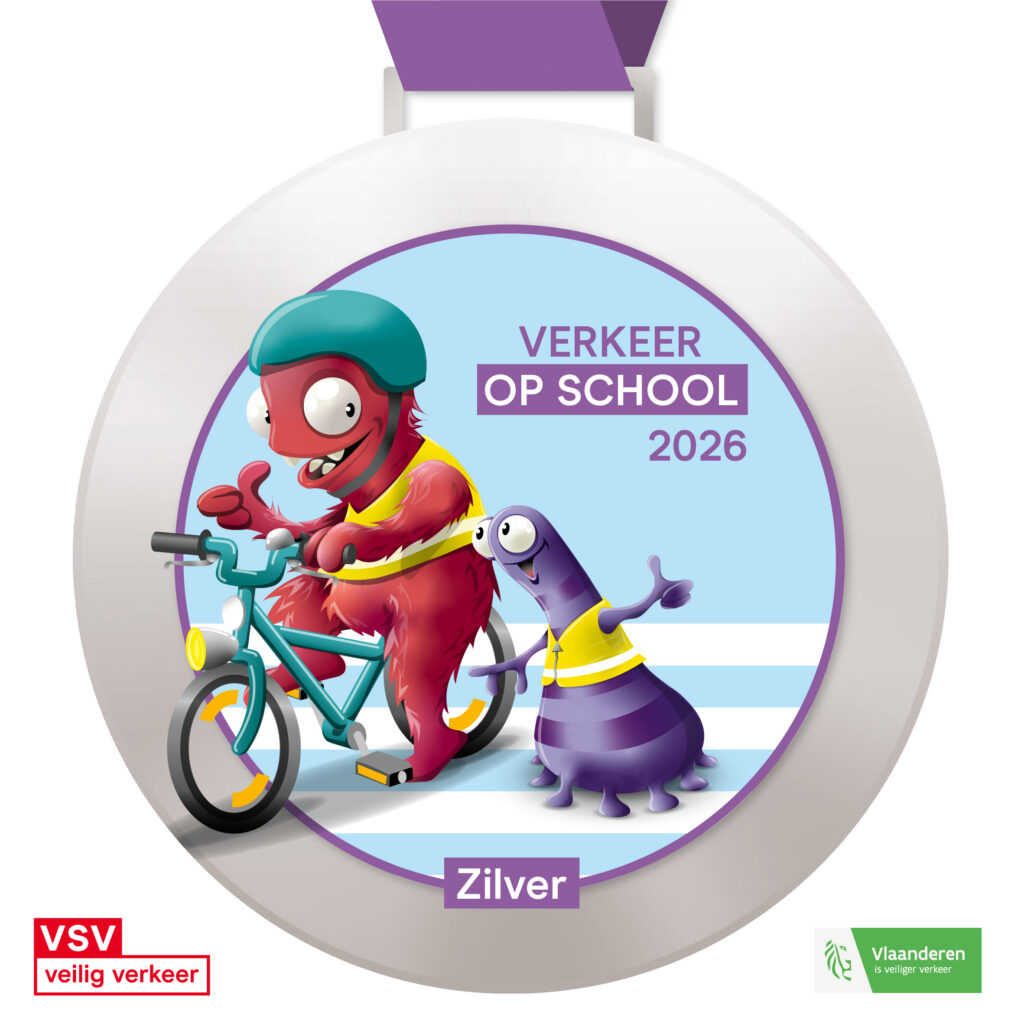 Verkeer op school: Zilveren medaille.