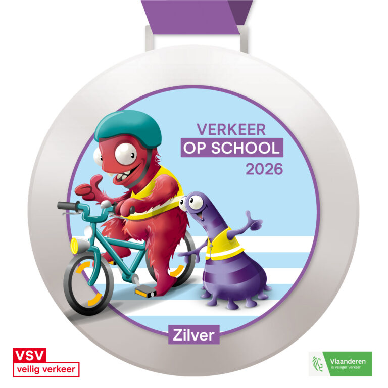 Verkeer op school: Zilveren medaille.